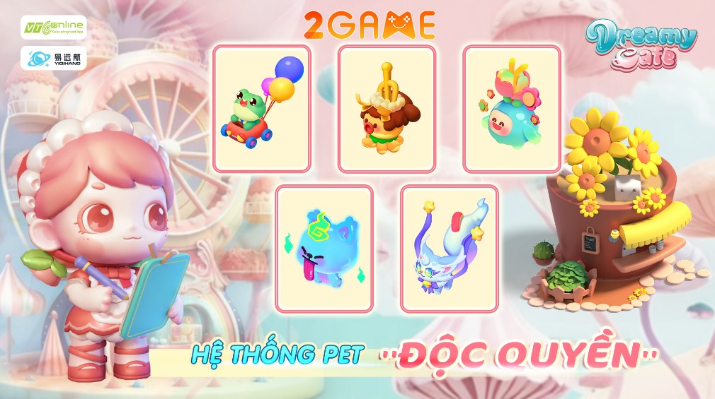 Dreamy Cafe – Game quản lý kinh doanh tại xứ sở Mộng Mơ siêu đáng yêu dreamy cafe 4