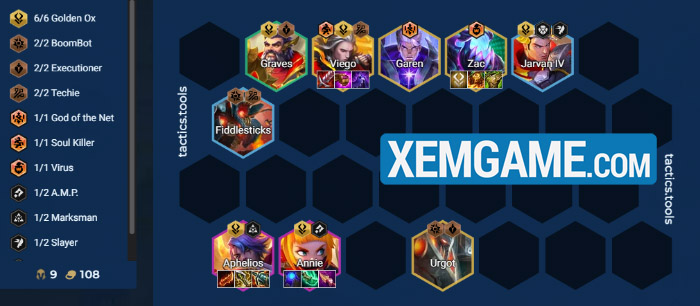 ĐTCL 14.5a: Top đội hình sở hữu tỉ lệ thắng khủng dtcl 14 5 doi hinh ti le thang cao 1