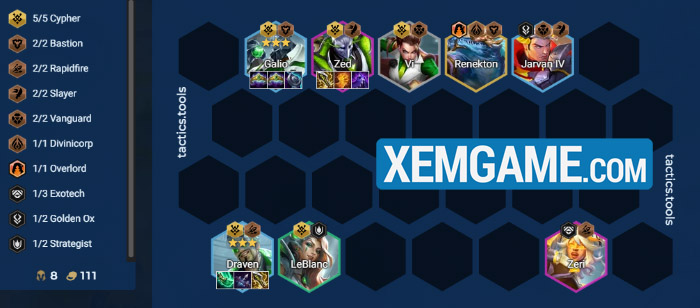 ĐTCL 14.5a: Top đội hình sở hữu tỉ lệ thắng khủng dtcl 14 5 doi hinh ti le thang cao 3