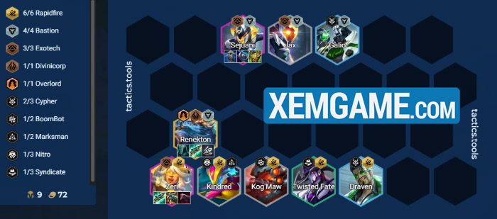 ĐTCL 14.5a: Top đội hình sở hữu tỉ lệ thắng khủng dtcl 14 5 doi hinh ti le thang cao 4