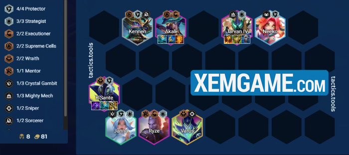 ĐTCL 15.1b: Top đội hình tỉ lệ thắng cho bản vá đầu tiên mùa 15 dtcl 15 1b top doi hinh 7