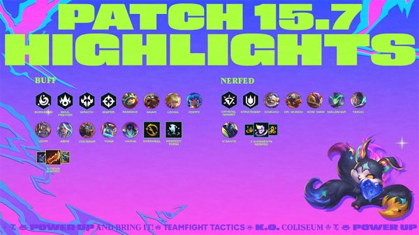 Chi tiết bản cập nhật DTCL 15.7 TFT ngày 22/10 25 Chi tiết bản cập nhật DTCL 15.7 TFT ngày 22/10 dtcl 157