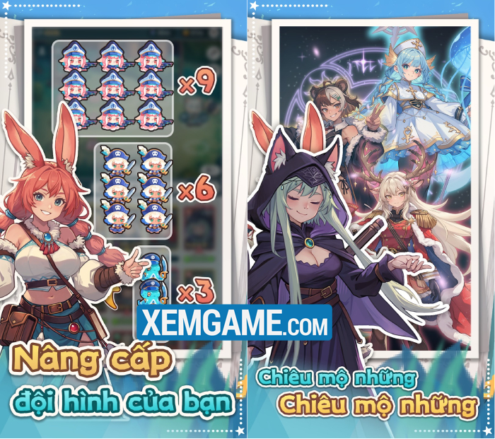 Paw Crusade: Idle RPG – game nhập vai thuần giải trí mới xuất hiện du an moi 1