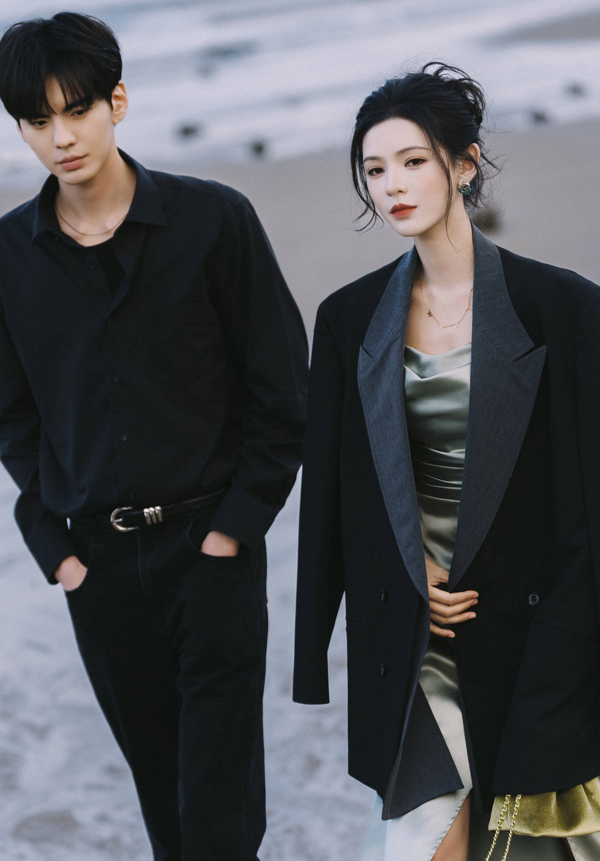 Chỉ cần cặp đôi này đứng cạnh nhau thì nơi đó sẽ biến thành phong cảnh, visual đúng chuẩn tuyệt tác trần gian- Ảnh 5.