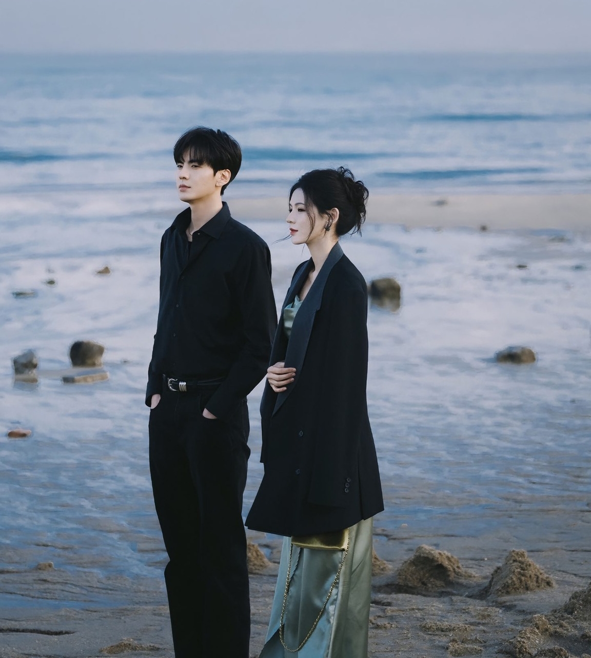 Chỉ cần cặp đôi này đứng cạnh nhau thì nơi đó sẽ biến thành phong cảnh, visual đúng chuẩn tuyệt tác trần gian- Ảnh 4.