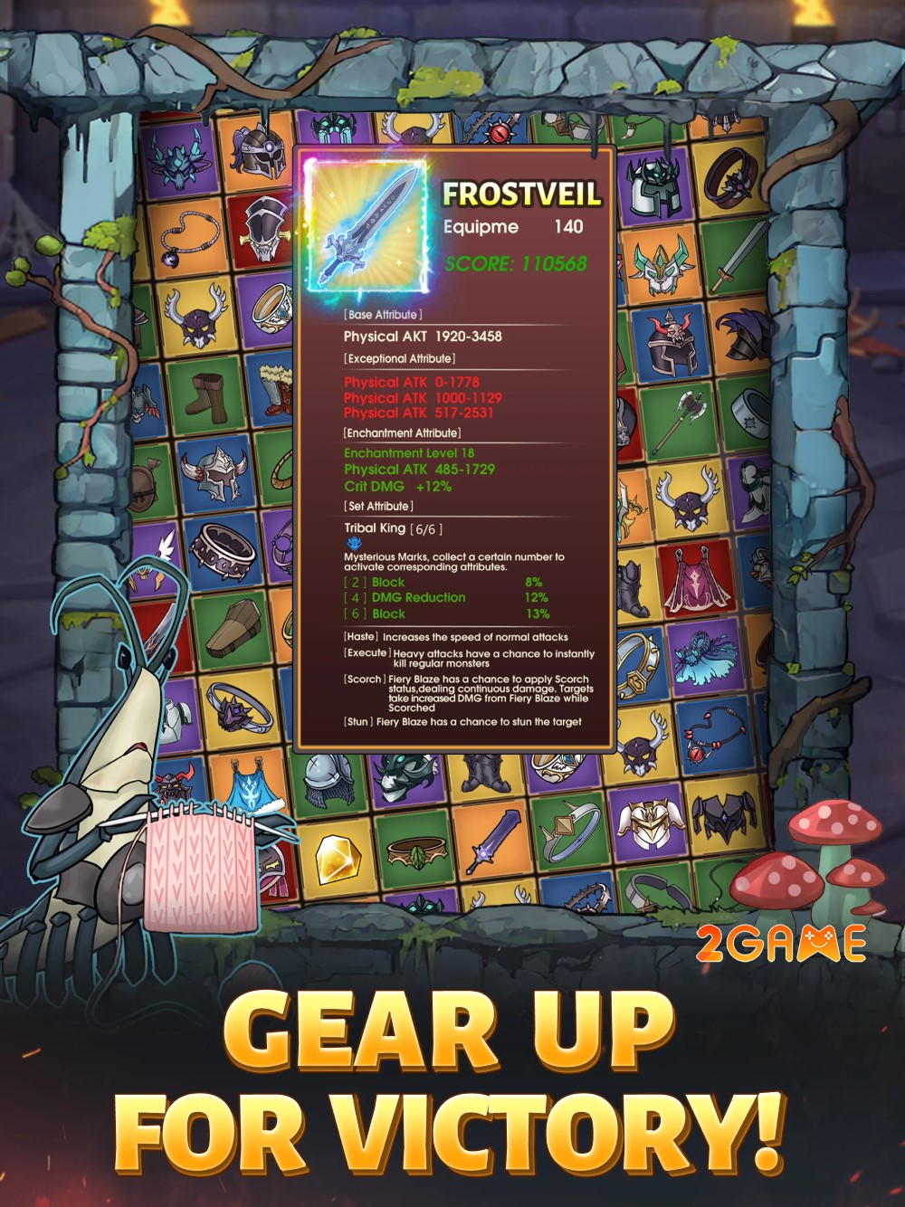 Dungeon Leveling – Game nhập vai cày cuốc cực chill mới ra mắt dungeon leveling 3