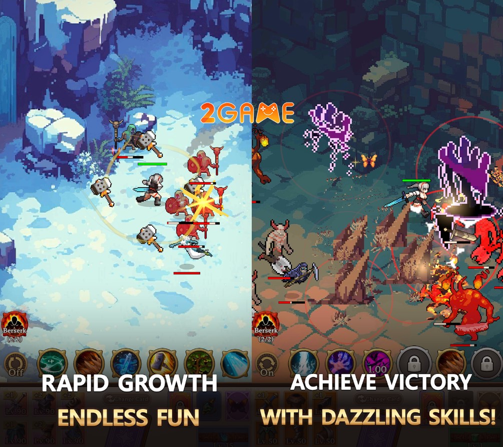 dungeon-sisters-idle-rpg-2 game nhập vai nhàn rỗi mở rương Dungeon Sisters: IDLE RPG (던전 시스터즈 : 픽셀 방치형 RPG)