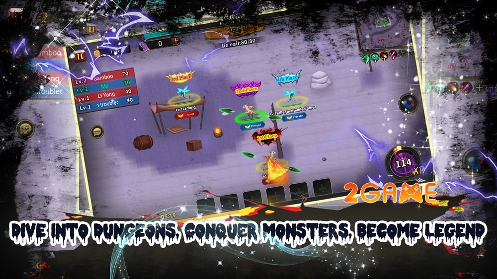 DungeonAndMonsters – Game phiêu lưu ngục tối dành riêng cho những kẻ dám mơ lớn dungeonandmonsters 2