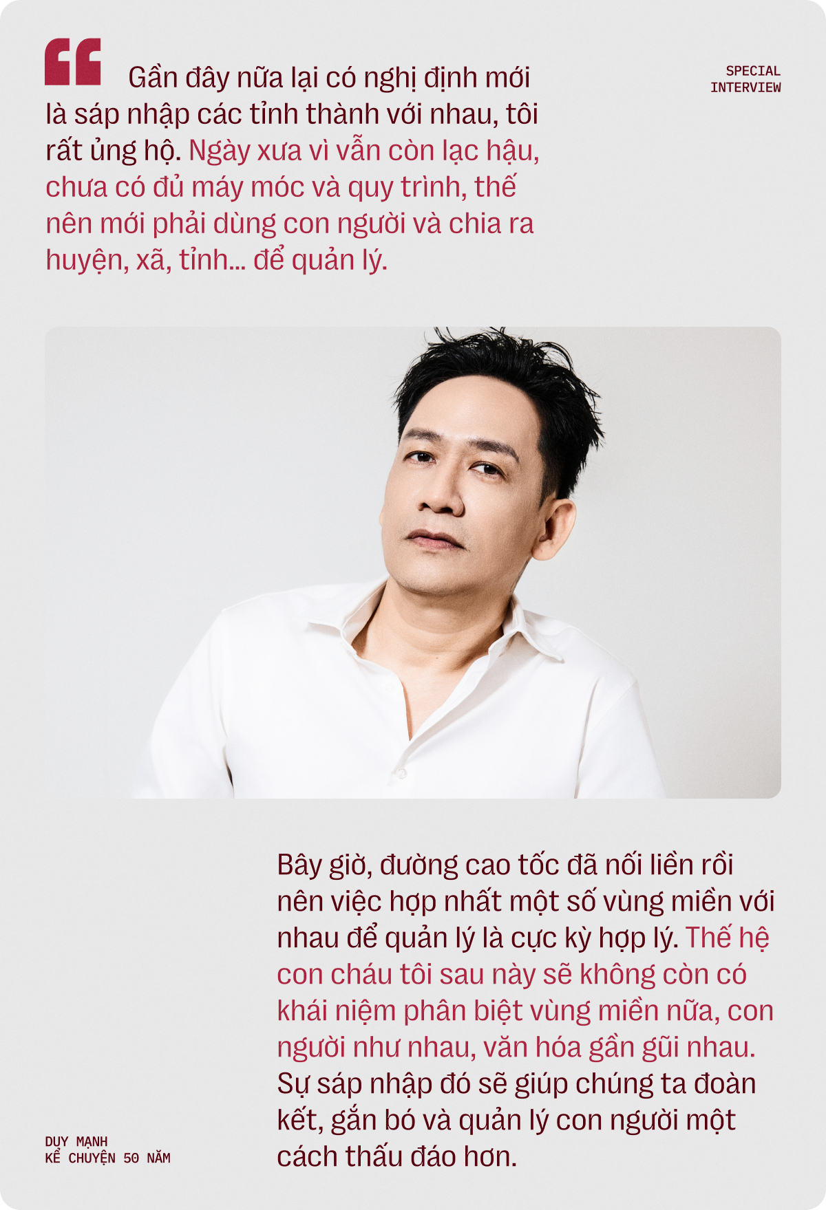 Nghe Duy Mạnh kể chuyện 50 năm: