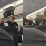 Chuyến bay náo loạn: Hành khách lao vào kẹp cổ, tát người chỉ vì một lý do lạ lùng khó tin dvd vd 1739332075144712855377gifpng