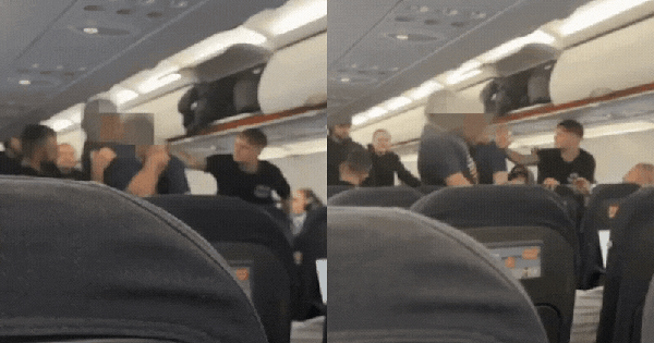 Chuyến bay náo loạn: Hành khách lao vào kẹp cổ, tát người chỉ vì một lý do lạ lùng khó tin 29 Chuyến bay náo loạn: Hành khách lao vào kẹp cổ, tát người chỉ vì một lý do lạ lùng khó tin dvd vd 1739332075144712855377gifpng