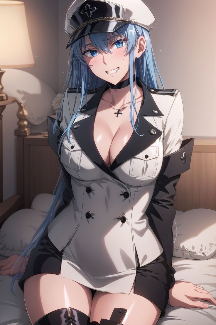 AI tái hiện nàng Esdeath - nữ phản diện