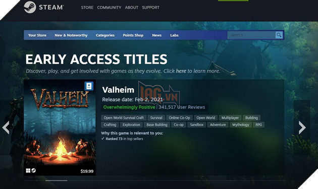 Steam bo sung them thong bao cho game Early Access Steam bổ sung thêm thông báo cho game Early Access có khả năng không hoàn thành cho người dùng