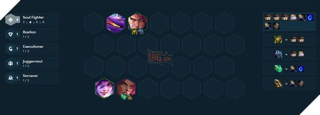 Đội hình lý tưởng đầu game