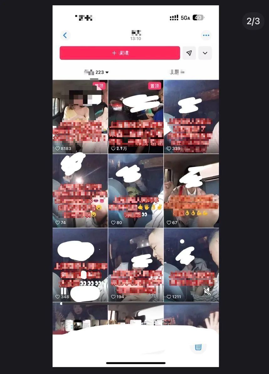 Bị nam tài xế quay lén, cô gái lên mạng tố cáo- Ảnh 2.