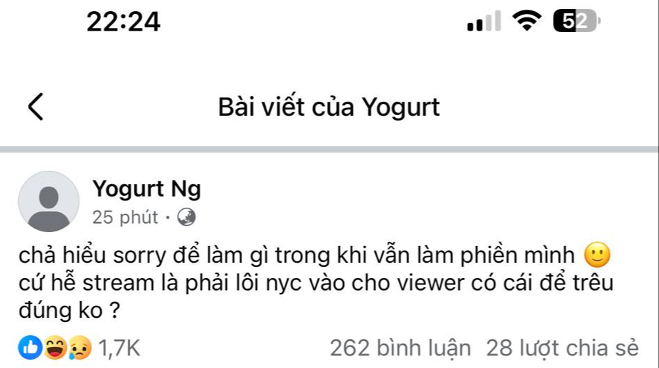 edit-4c88156f-d7f7-4da3-bccf-929e01726bb7-1745713628333892311252-1745714622308-17457146228731134245083 "Streamer phú bà" bức xúc sau loạt hành động đi quá giới hạn của Zeros, nhà trai thừa nhận "não có vấn đề" edit 4c88156f d7f7 4da3 bccf 929e01726bb7 1745713628333892311252 1745714622308 17457146228731134245083