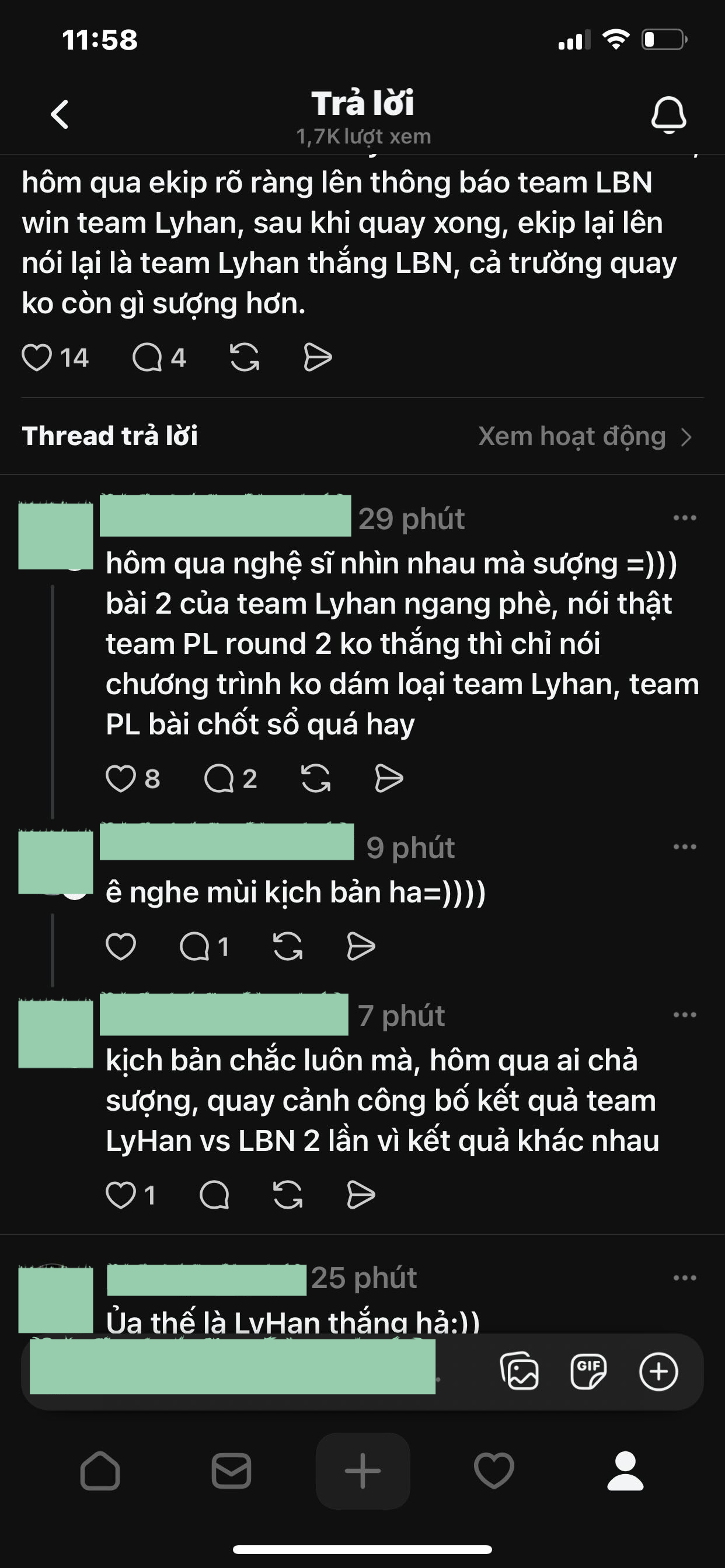 1 Em Xinh bị tố được NSX thiên vị đổi kết quả,