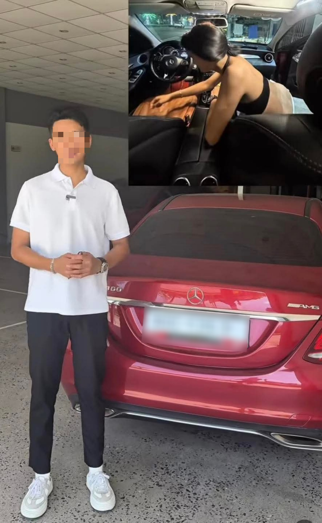 Xe Mer đỏ, gái xinh pickleball, video nhạy cảm và cú lừa