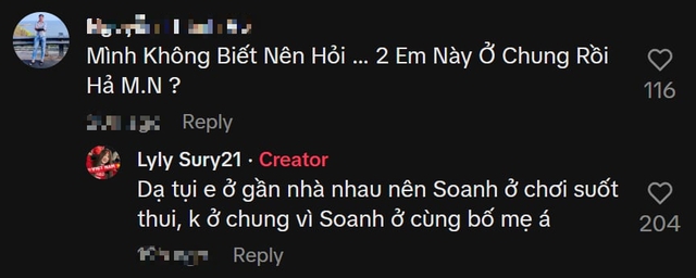 Lyly Sury nói thẳng về nghi vấn Lyly Sury nói thẳng về nghi vấn