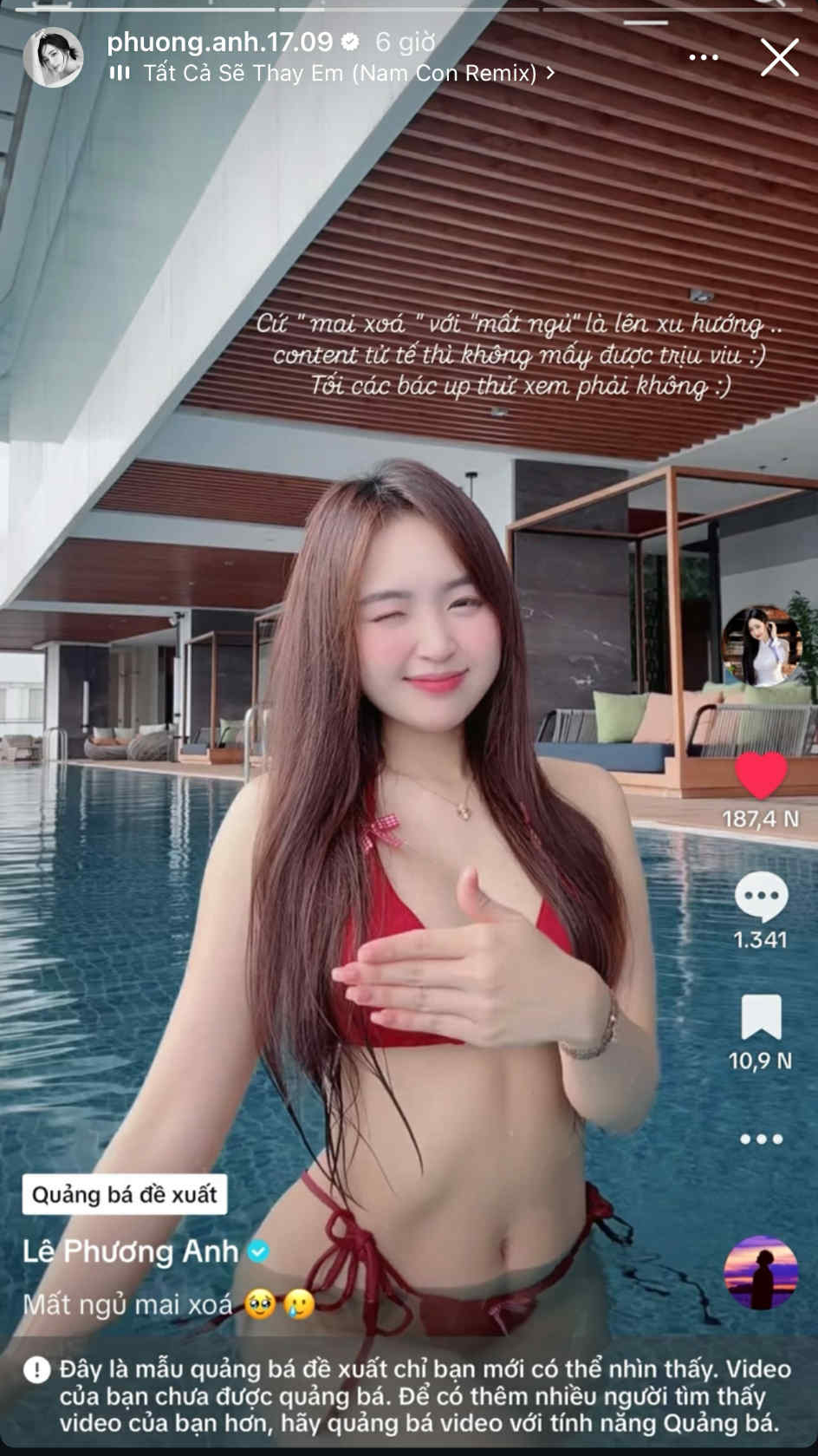 Đăng clip nóng bỏng hứa