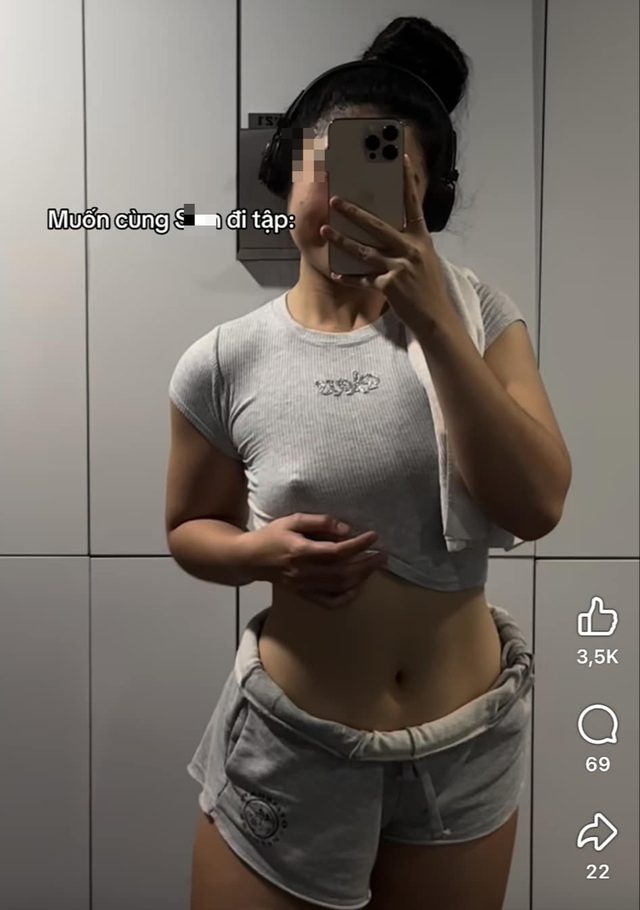 Bất chấp chỉ trích nối dài, nữ gymer vẫn phớt lờ, cố tình diện trang phục không phù hợp gây tranh cãi- Ảnh 4. Bất chấp chỉ trích nối dài, nữ gymer vẫn phớt lờ, cố tình diện trang phục không phù hợp gây tranh cãi- Ảnh 4.
