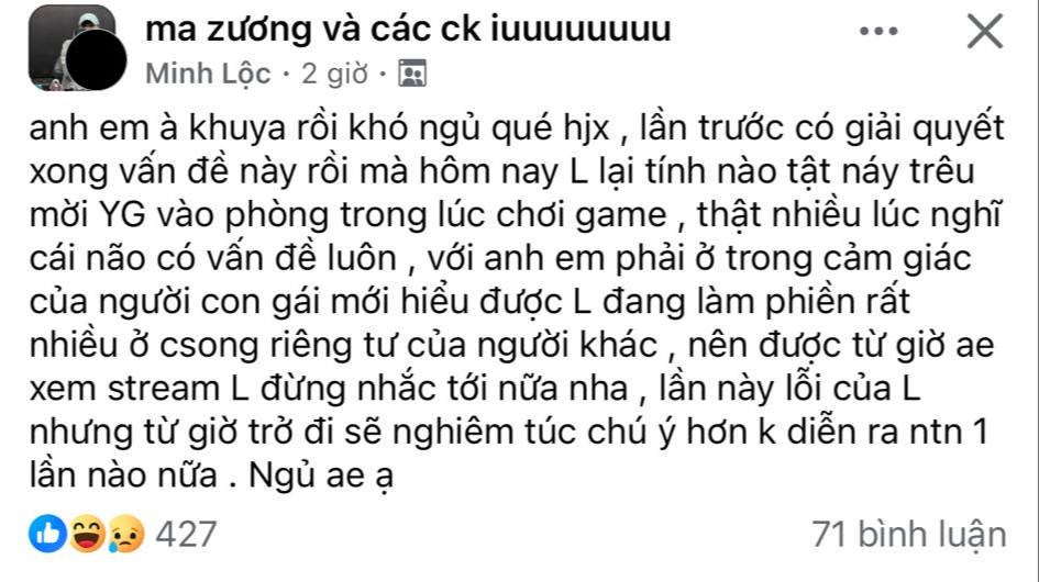 edit-9883514c-1662-49b3-b7ea-e4bbfe011312-17457138338791704240433-1745714644082-17457146456821849055409 "Streamer phú bà" bức xúc sau loạt hành động đi quá giới hạn của Zeros, nhà trai thừa nhận "não có vấn đề" edit 9883514c 1662 49b3 b7ea e4bbfe011312 17457138338791704240433 1745714644082 17457146456821849055409