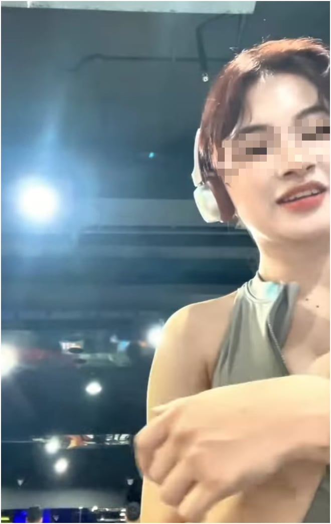 Gặp sự cố khi đang tập, nữ gymer hào hứng quay clip đăng lên mạng xã hội- Ảnh 4.