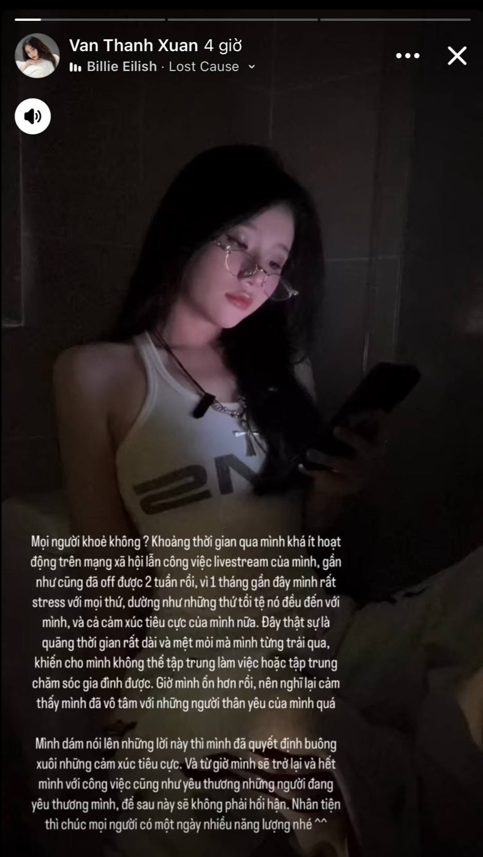 Nữ streamer nhà giàu bất ngờ chia sẻ tình trạng bất ổn- Ảnh 8.