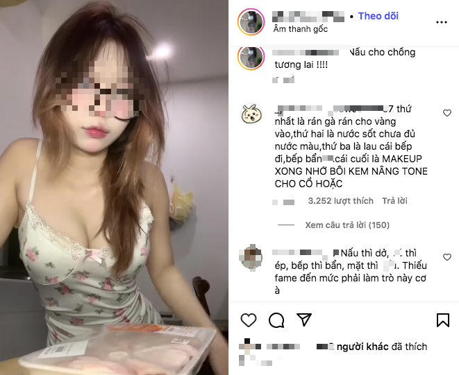 "Copy" Zin thích nấu ăn, cô gái nhận về toàn bình luận "nhói lòng" vì lý do không tưởng edit anh chup man hinh 2025 06 15 luc 105656 1749961626307556090999 1749974889514 1749974889656944412729