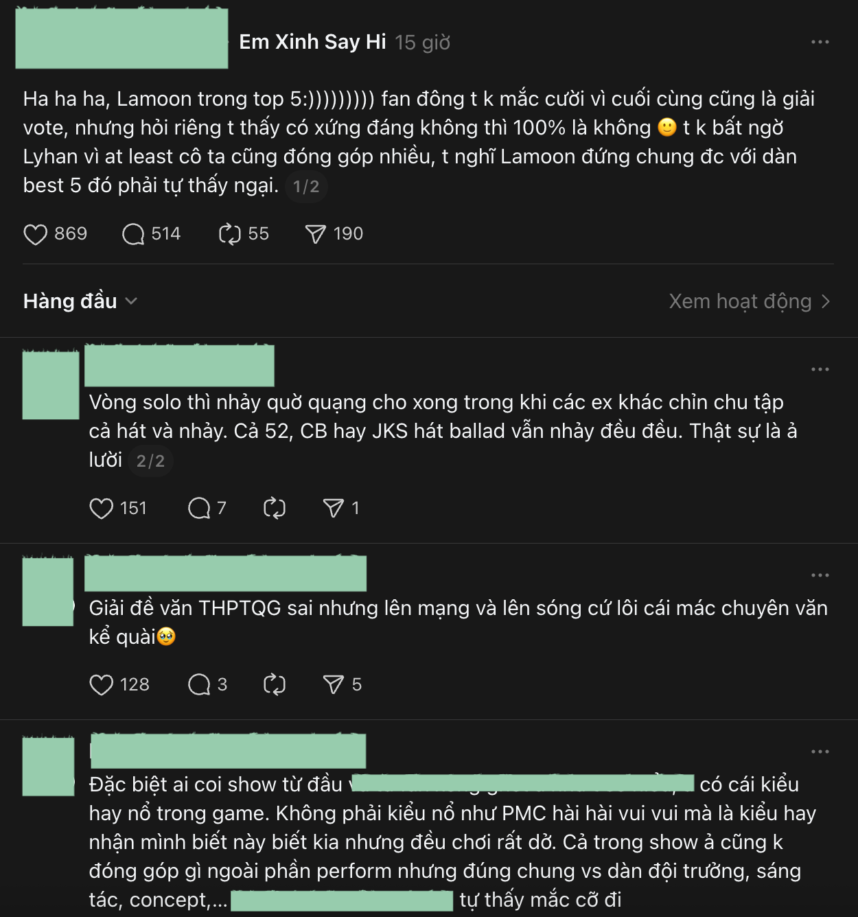 Không phải LyHan, đây mới là Em Xinh gây sốc nhất khi lọt top 5- Ảnh 2.