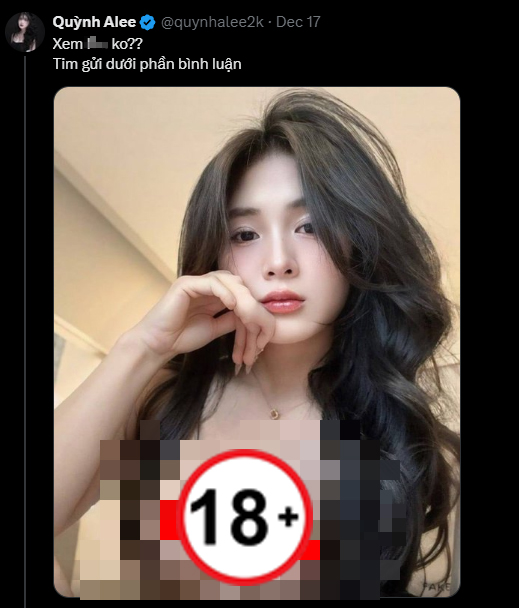 Thực hư về bức ảnh của Quỳnh Alee đang tràn lan trên các diễn đàn mạng, chính chủ gặp khó!- Ảnh 4.
