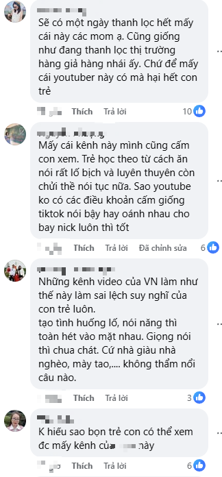 Kênh YouTube của cặp streamer Simmy, Sammy bị một phụ huynh liệt vào danh sách