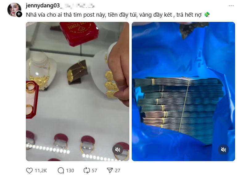 Hot girl xinh đẹp khoe số dư khủng, sổ đỏ cả sấp, cư dân mạng nhiệt tình Hot girl xinh đẹp khoe số dư khủng, sổ đỏ cả sấp, cư dân mạng nhiệt tình