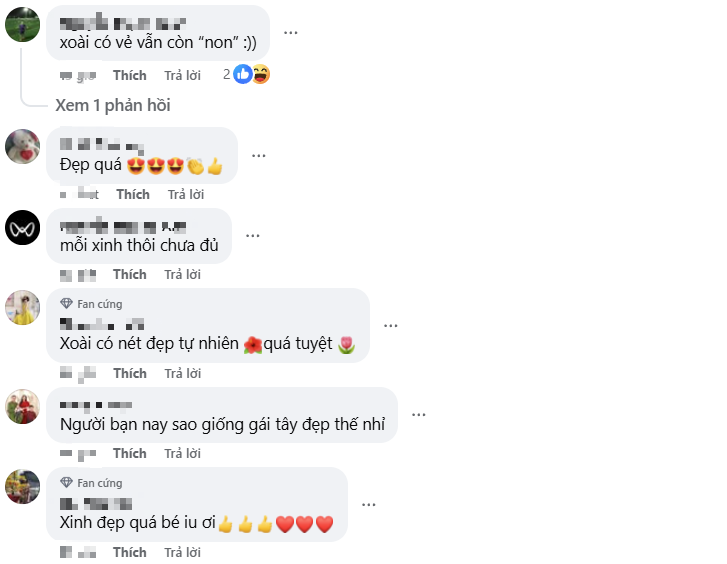 Hậu khoảnh khắc lọt ảnh không mong muốn, Xoài Non có động thái