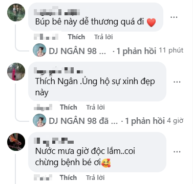 Hóa búp bê ướt sũng dưới mưa, Ngân 98 tuyên bố: