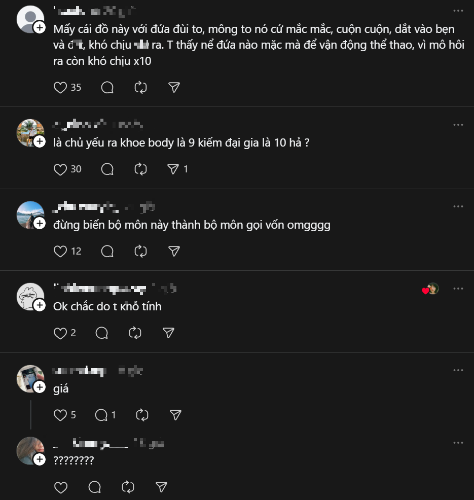 Mặc đồ bó sát rồi công khai mục đích ra sân để