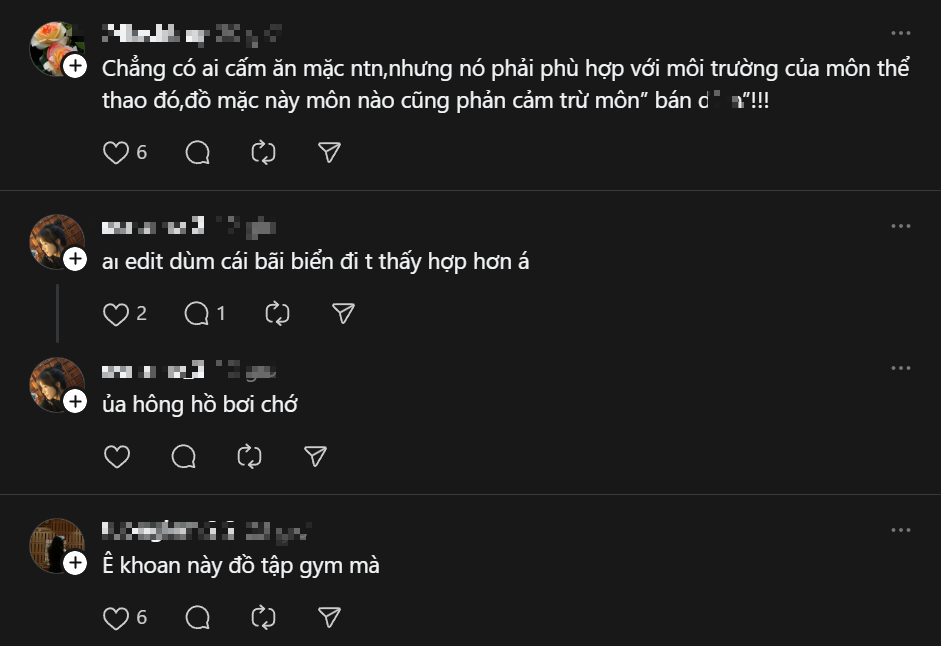 Mặc đồ bó sát rồi công khai mục đích ra sân để