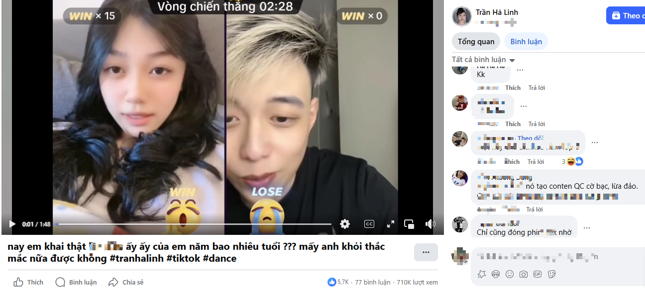 Dựng chuyện thu lợi, cú lừa tinh vi mang tên Trần Hà Linh Dựng chuyện thu lợi, cú lừa tinh vi mang tên Trần Hà Linh