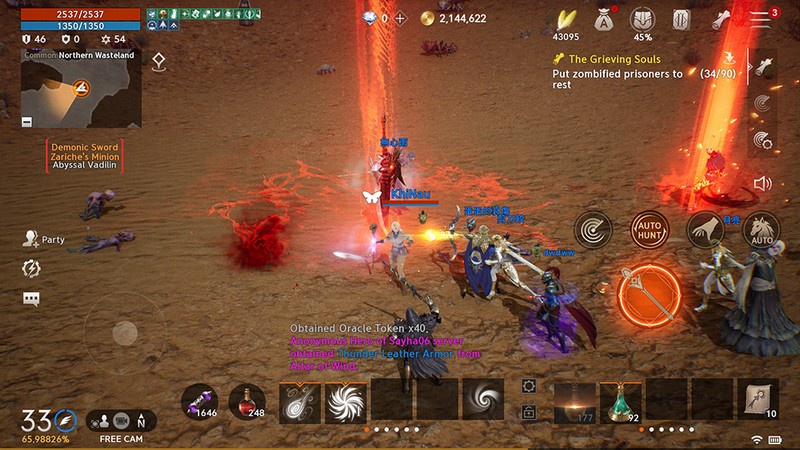 Phối hợp chiến đấu - Giá trị cốt lõi của MMORPG được tôn vinh trong Lineage2M ejhkngt