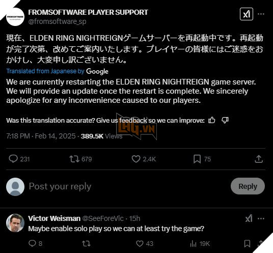 Elden Ring Nightreign Mở Cửa Beta, Game Thủ Cứ Chơi Được 30 Phút Là Sập Server