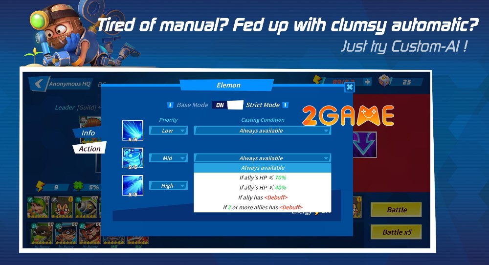 game nhập vai theo lượt Element Fission