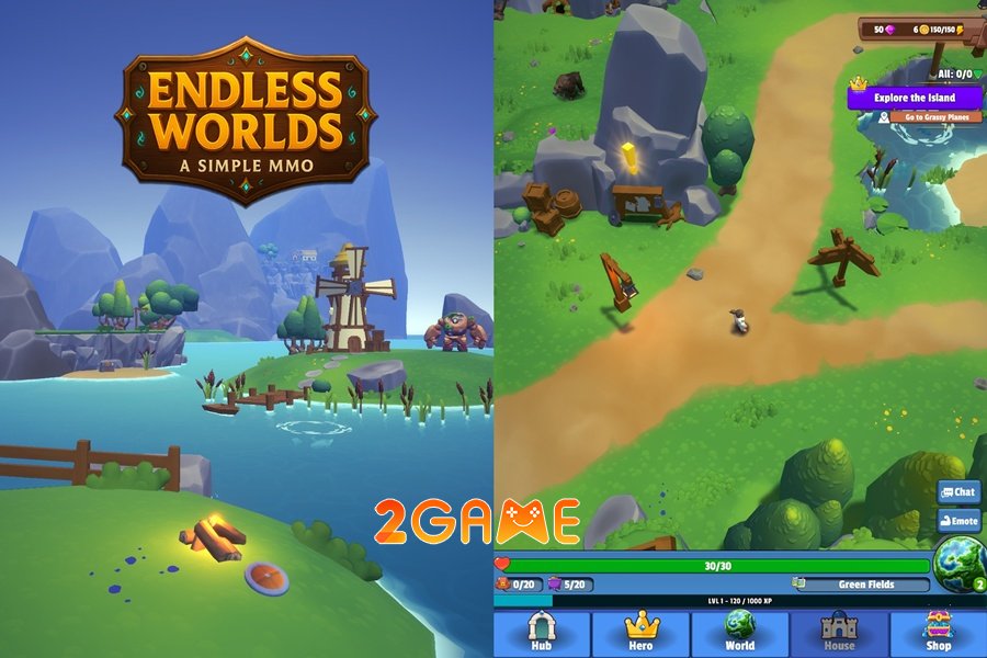 Endless Worlds – Cuộc phiêu lưu bất tận trong tầm tay endlessworlds 4