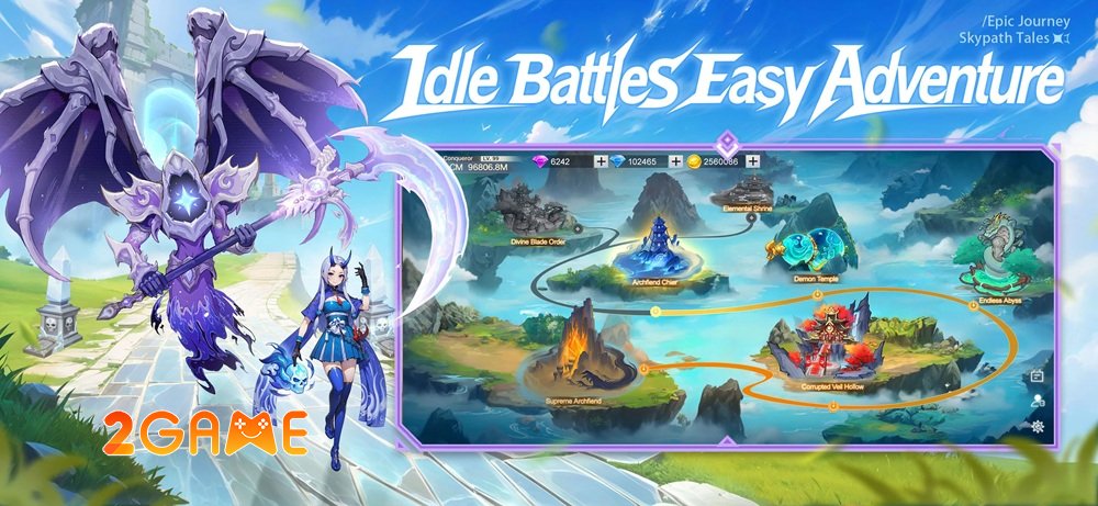 Epic Journey: Skypath Tales – Thế giới mở kỳ ảo như một giấc mơ epicjourneyskypathtales mobile 2