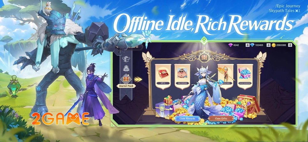 Epic Journey: Skypath Tales – Thế giới mở kỳ ảo như một giấc mơ epicjourneyskypathtales mobile 4