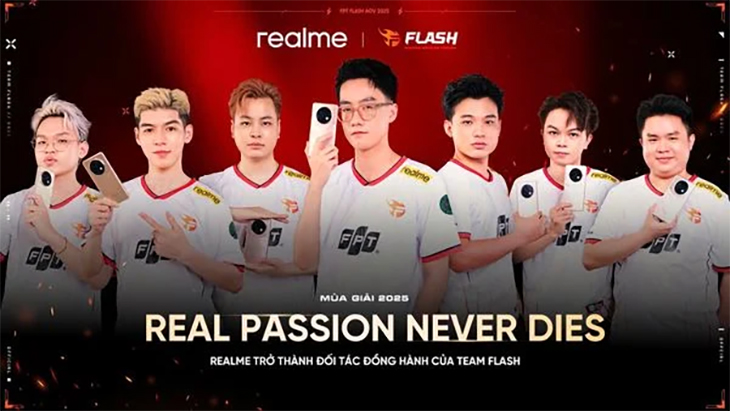 espo-240425-flash-realme E-Sports: realme chính thức ra mắt bộ đôi “Bậc thầy chiến game” espo 240425 flash realme