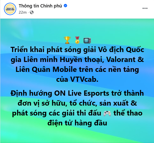 Esports Việt đón bước ngoặt lịch sử, cộng đồng cũng liên tưởng nhiều