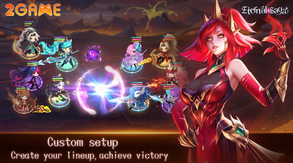 Gặp gỡ dàn nhân vật “sang xịn mịn” trong game Eternal Saga eternal saga 1