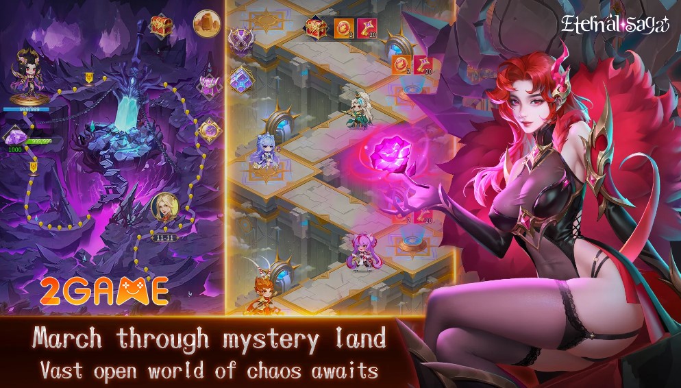 Gặp gỡ dàn nhân vật “sang xịn mịn” trong game Eternal Saga eternal saga 4