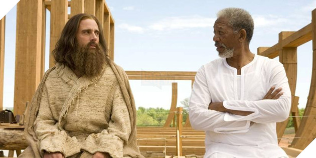 Hình ảnh về Morgan Freeman trong phim Evan Almighty.