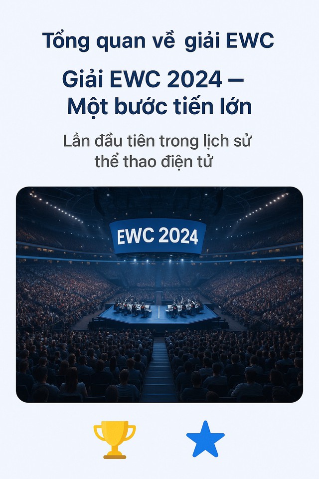 Infographic: Tại sao EWC lại trở thành giải đấu